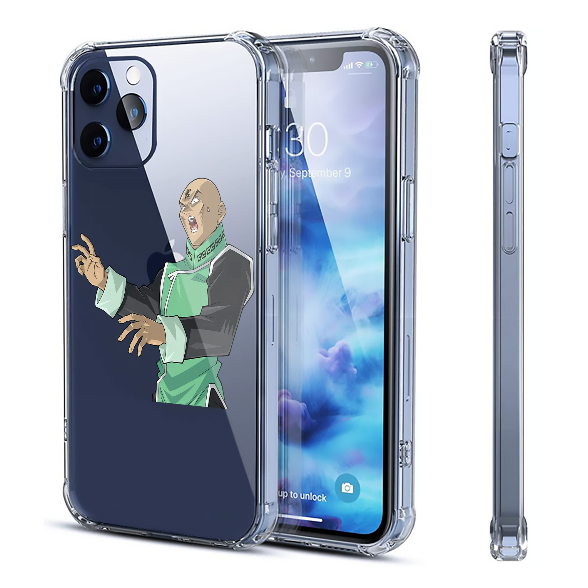 （画像用） 遊☆戯☆王 Yu-Gi-Oh! 【iPhone 12シリーズ対応】透明スマホケース（クリアソフトケース）
